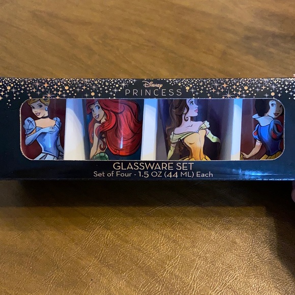 Disney Other - Disney Princess Shotglasses